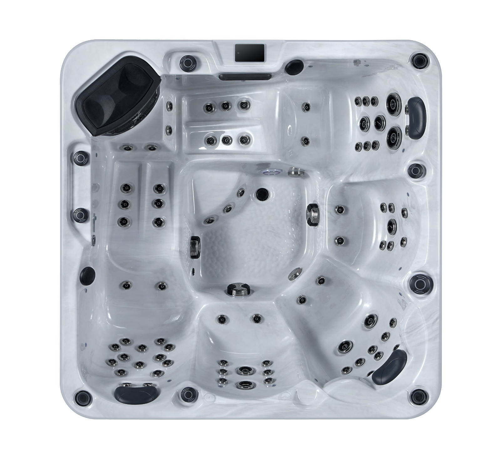 Orion Mirage spa X2 - 5 persoons - Zwart - Plug and Play