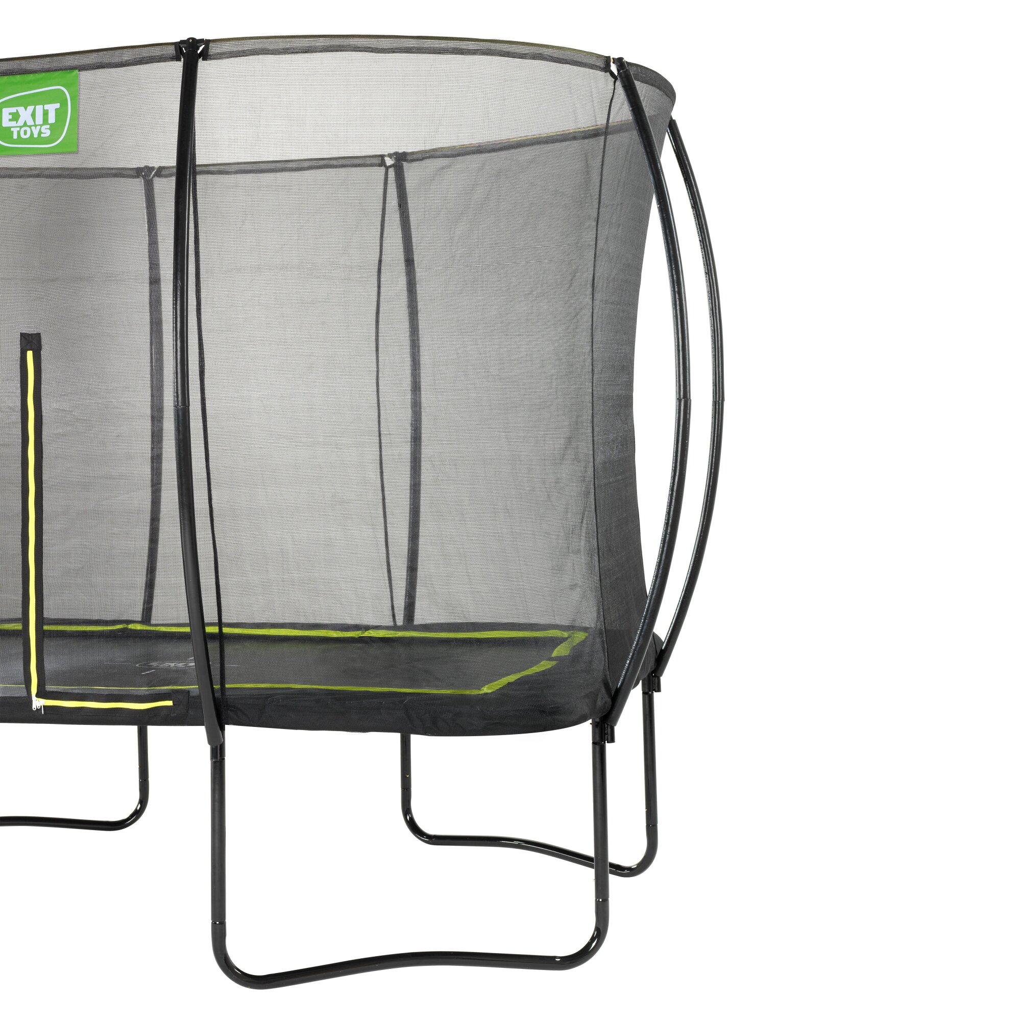 EXIT Silhouette trampoline 244 x 366 cm – Zwart