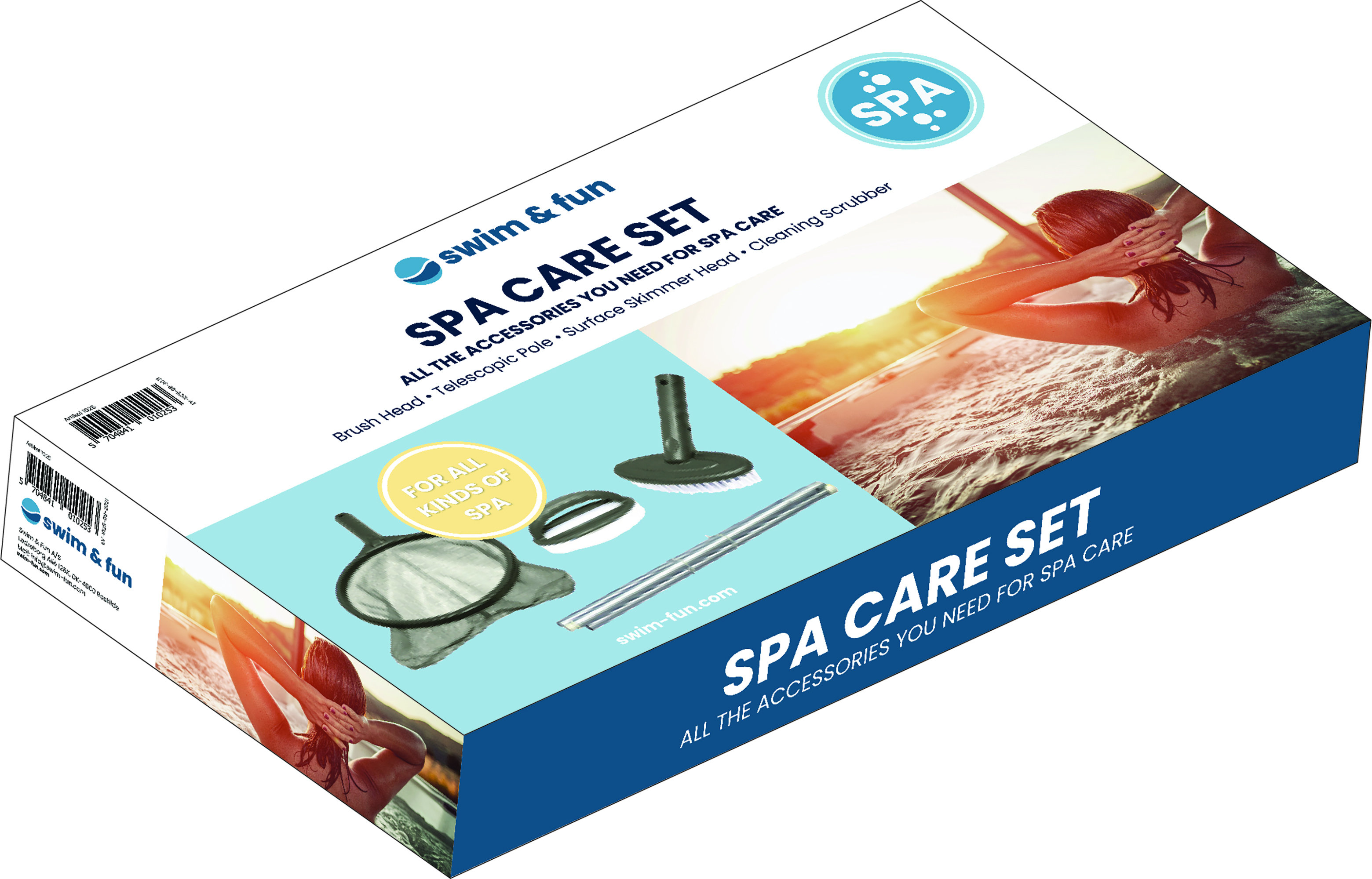 Swim&fun spa schoonmaak set basic