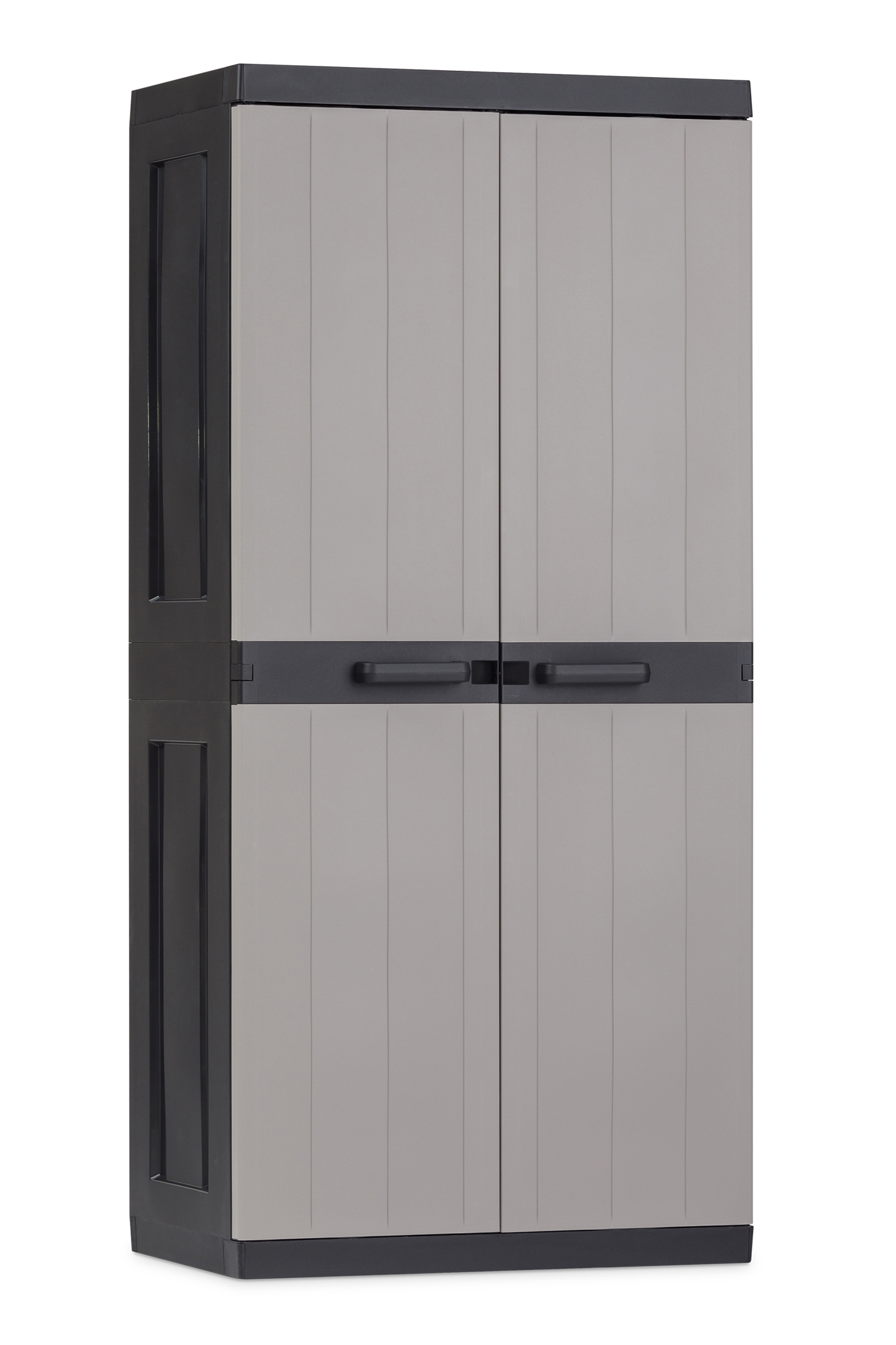 Toomax Bios Mega utility opbergkast hoog - lichtgrijs/antraciet Toomax Bios Mega utility opbergkast hoog - lichtgrijs/antraciet