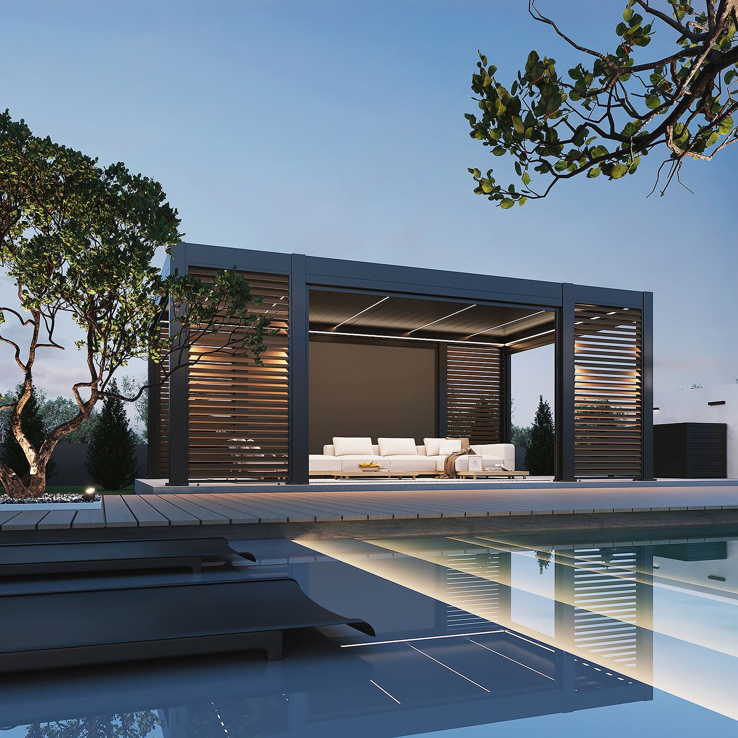 Elektrische overkapping