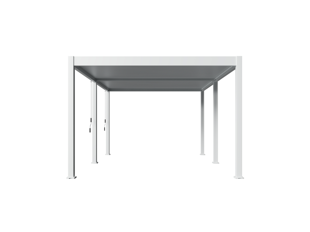 Orion Deluxe overkapping - 360x530 cm - Wit