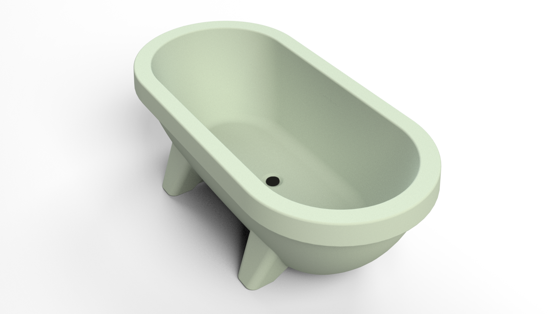 Gardentub tuinbad - Limegroen