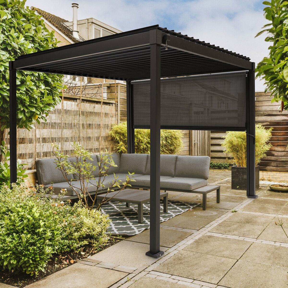 Mirador Basic windscherm - 3 meter - wit