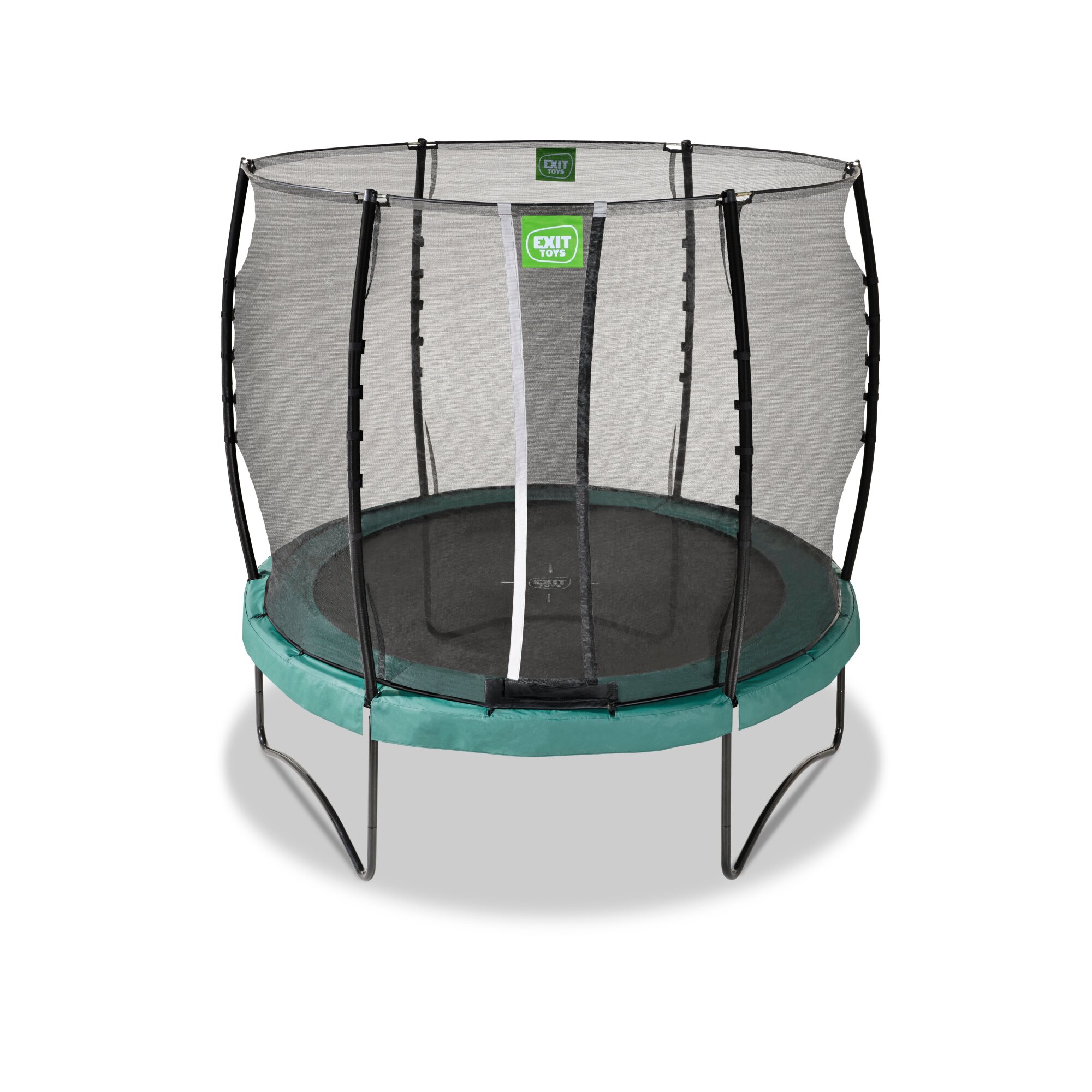 EXIT Allure Classic trampoline Ø253cm met veiligheidsnet - Groen