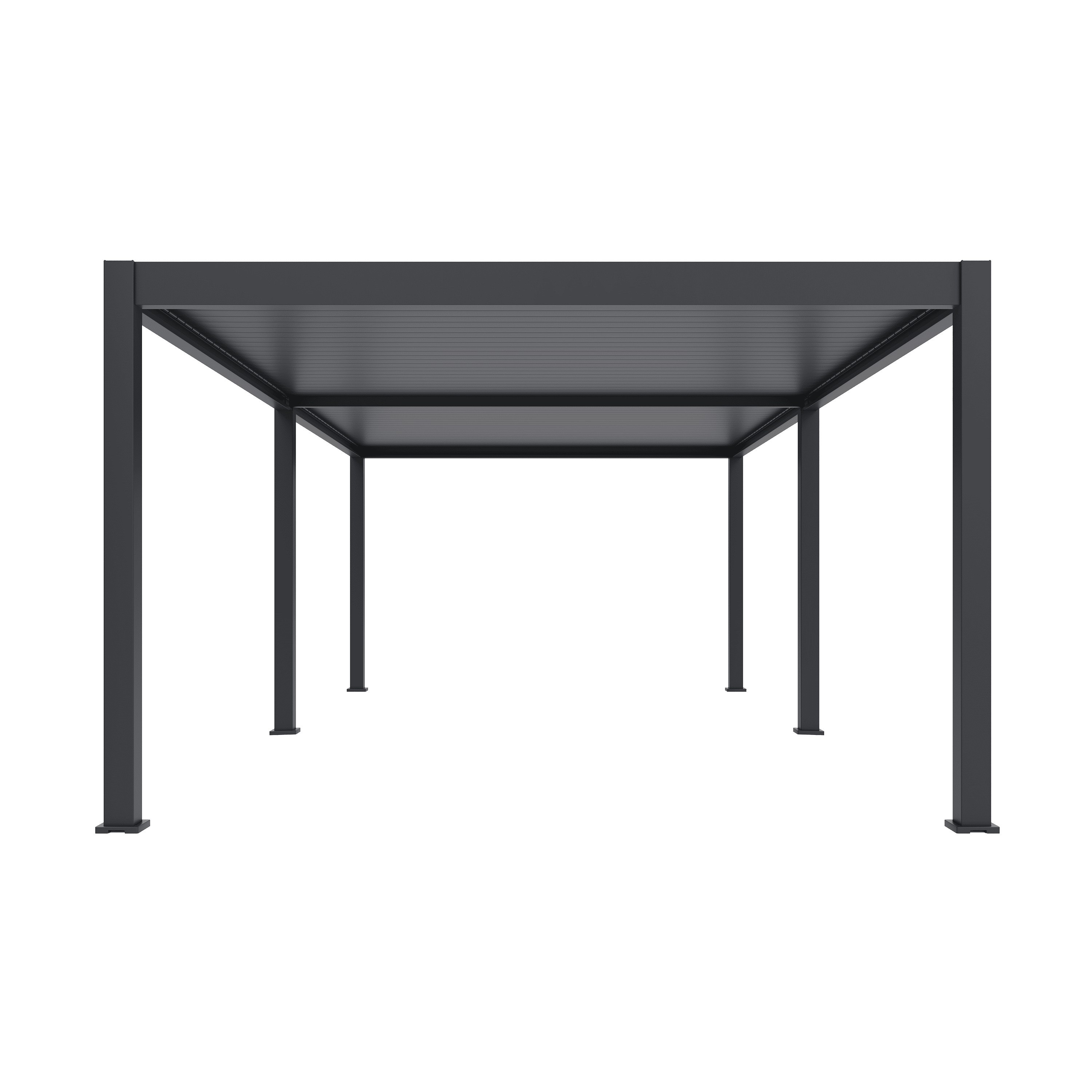 Orion Premium overkapping - 400x800 cm - Antraciet