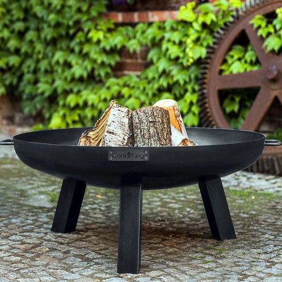 CookKing Polo vuurschaal - Ø100 cm - zwart staal