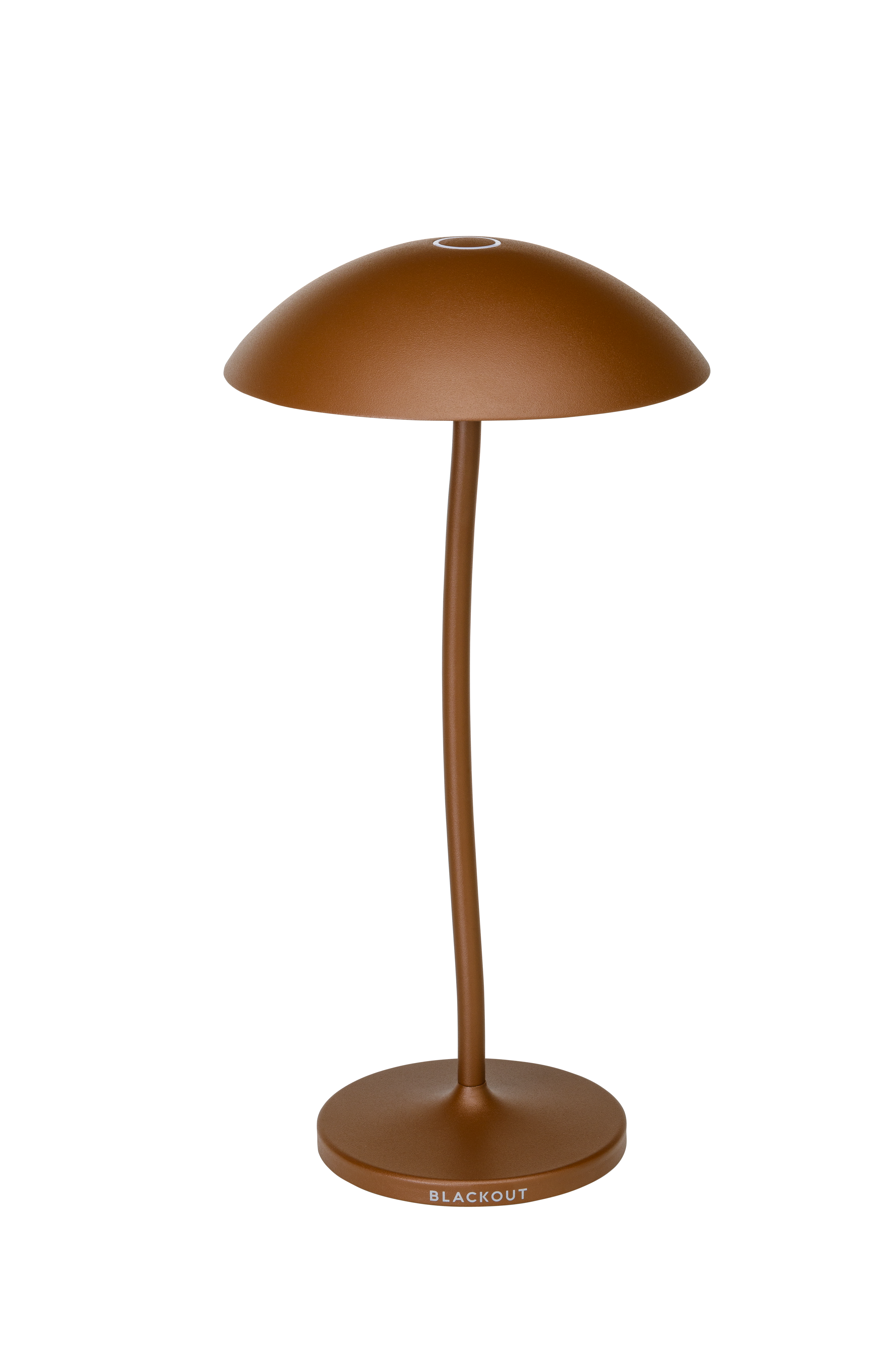 Blackout STEM oplaadbare tafellamp - Roestbruin - Geschikt voor buiten - Design lamp - Draadloos en dimbaar - 5000 mAh - Zeer geschikt voor op tafel