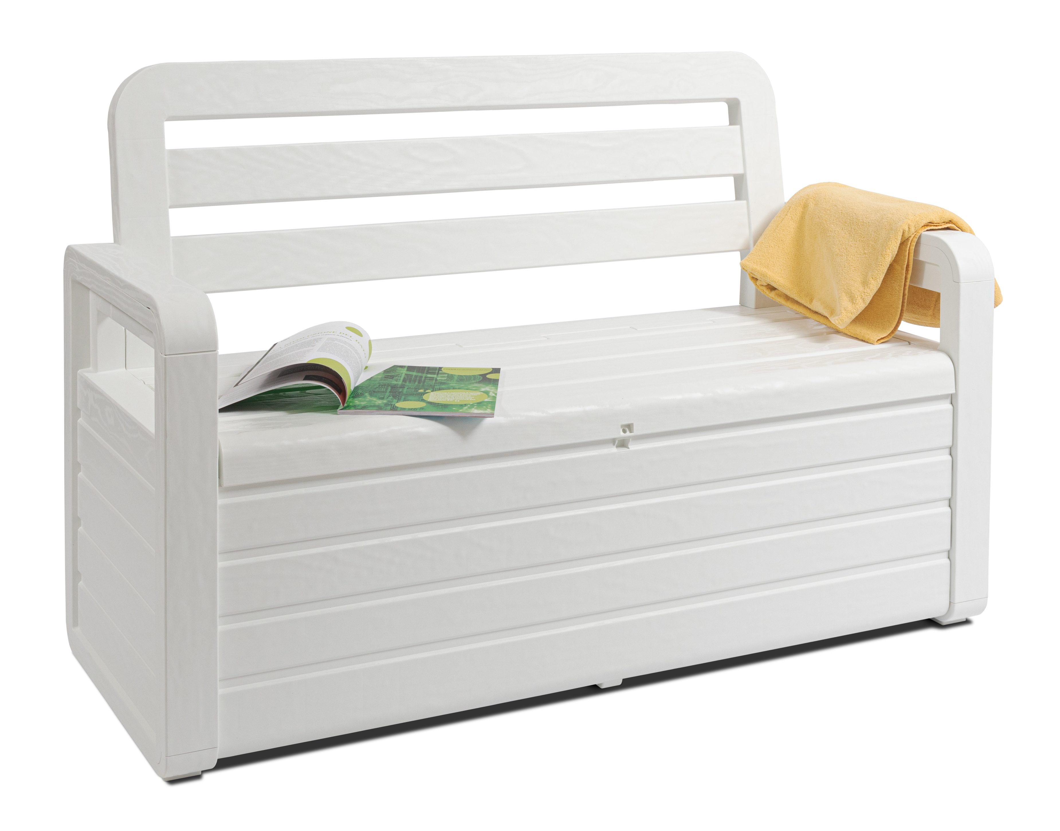 Toomax Foreverspring bench opbergbox - 263L - wit