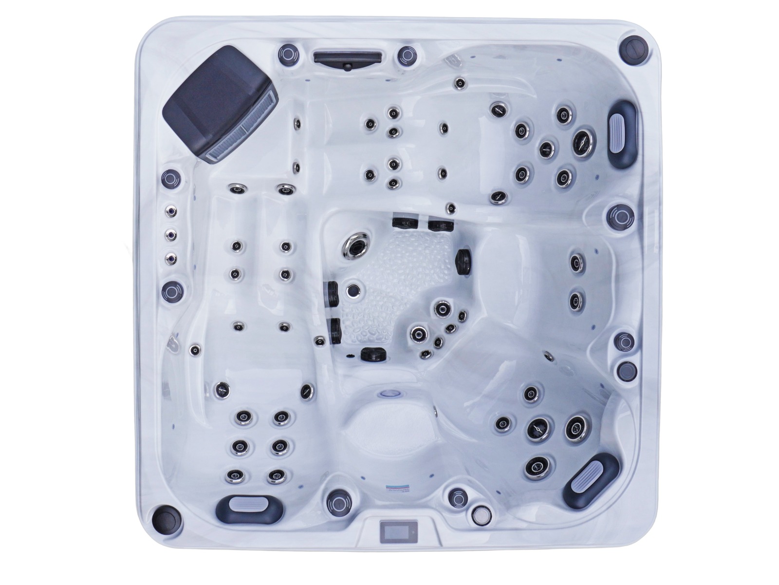 Orion Mirage spa X4 - 5 persoons - Lichtgrijs - Plug and Play