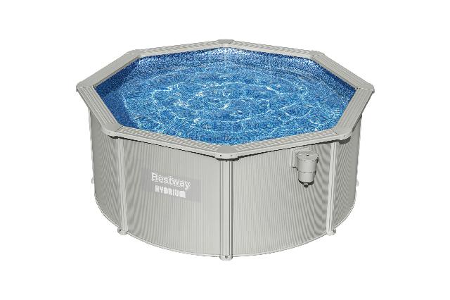 Bestway Hydrium metalen zwembad Ø 360 x 120 cm - met zandfilterpomp en accessoires Bestway Hydrium metalen zwembad Ø 360 x 120 cm - met zandfilterpomp en accessoires