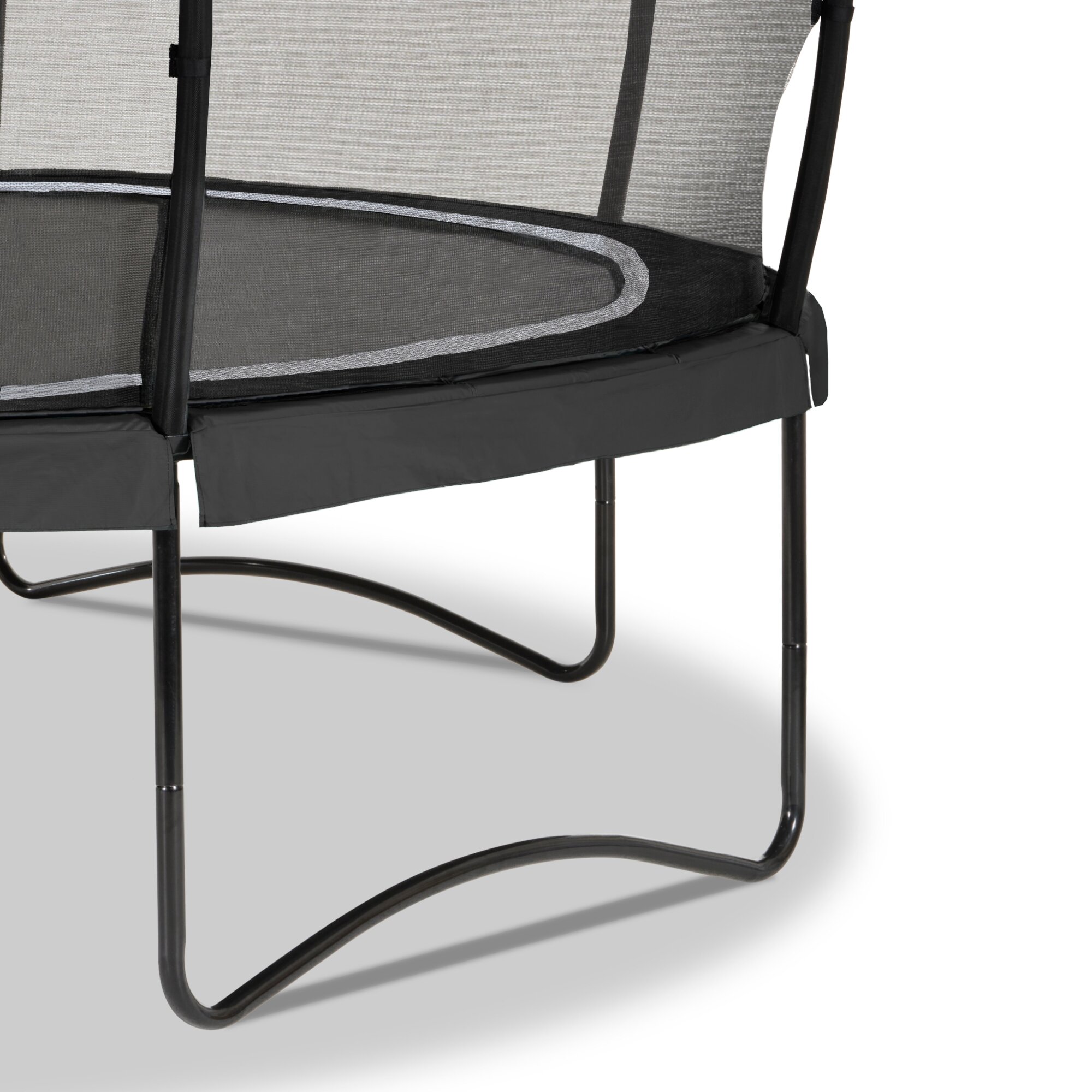 EXIT Allure Classic trampoline Ø427cm met veiligheidsnet - Zwart