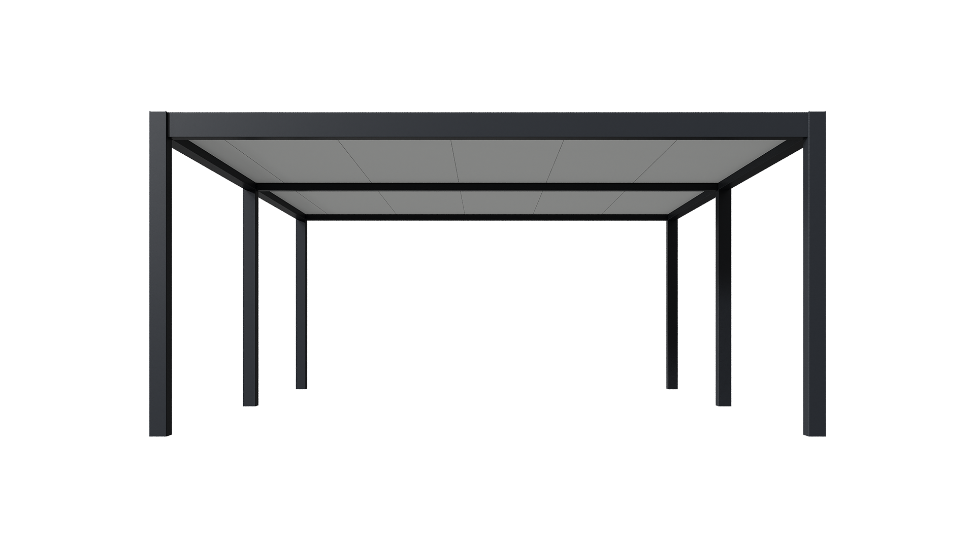 Orion carport - 300x530 cm - Antraciet