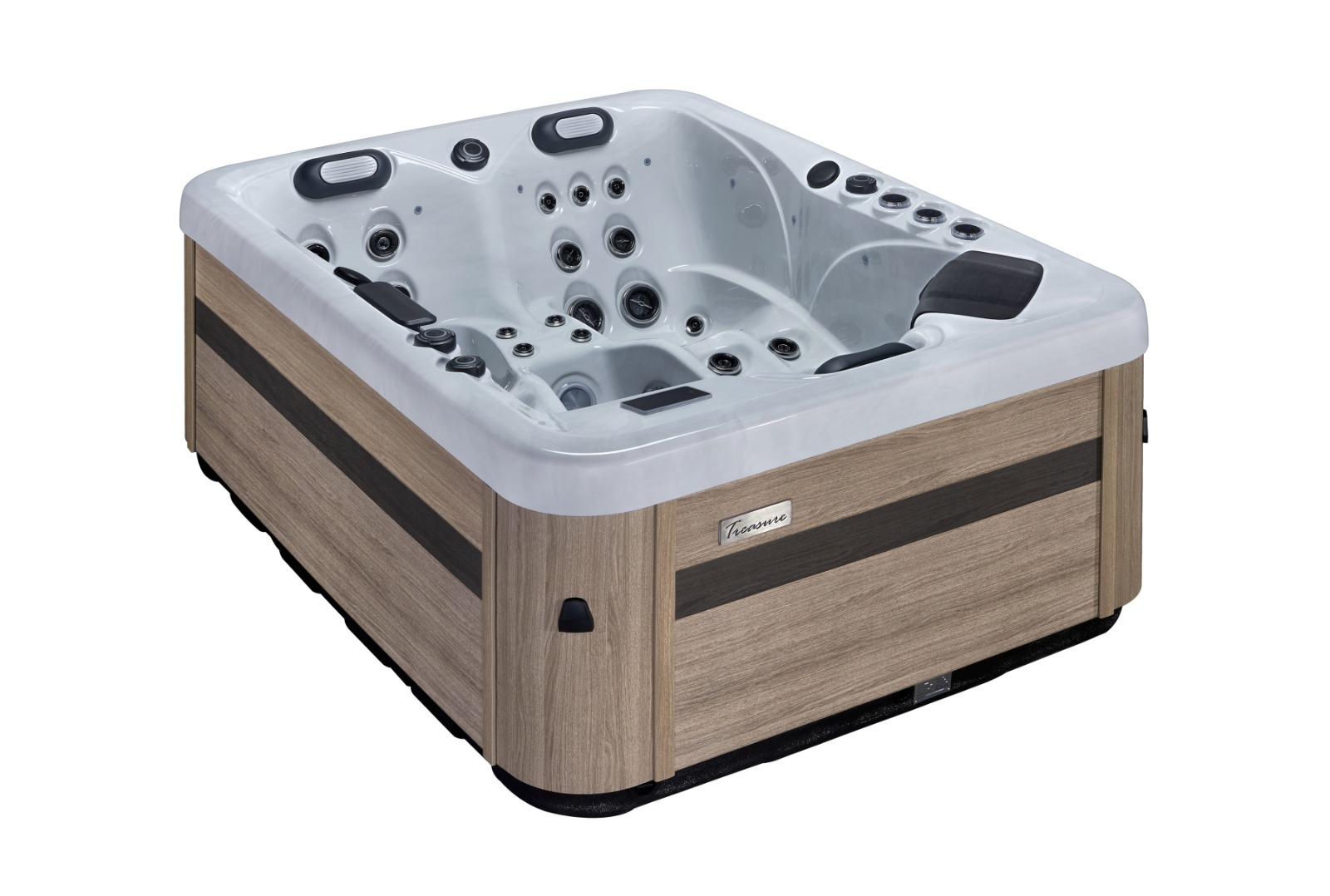 Orion Mirage spa X1 - 3 persoons - Lichtgrijs - Plug and Play