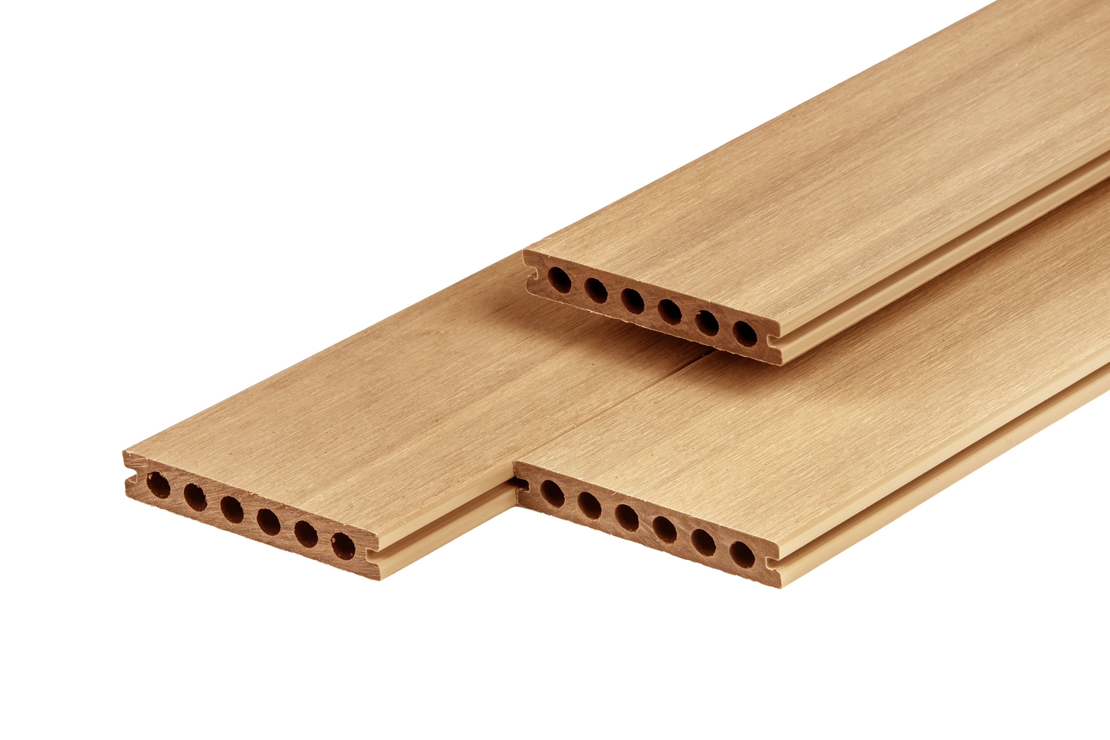 PuraShield vlonderplank composiet - 400 cm - Semi-massief - Voor clips - 13,8 cm breed - Cedar