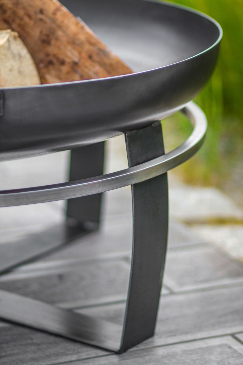 CookKing Viking vuurschaal - Ø70 cm - zwart staal