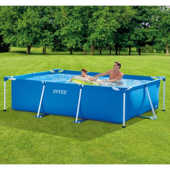 Intex Metal Frame Pool 260 x 160 x 65 cm 260 x 160 x 65 cm 28271NP