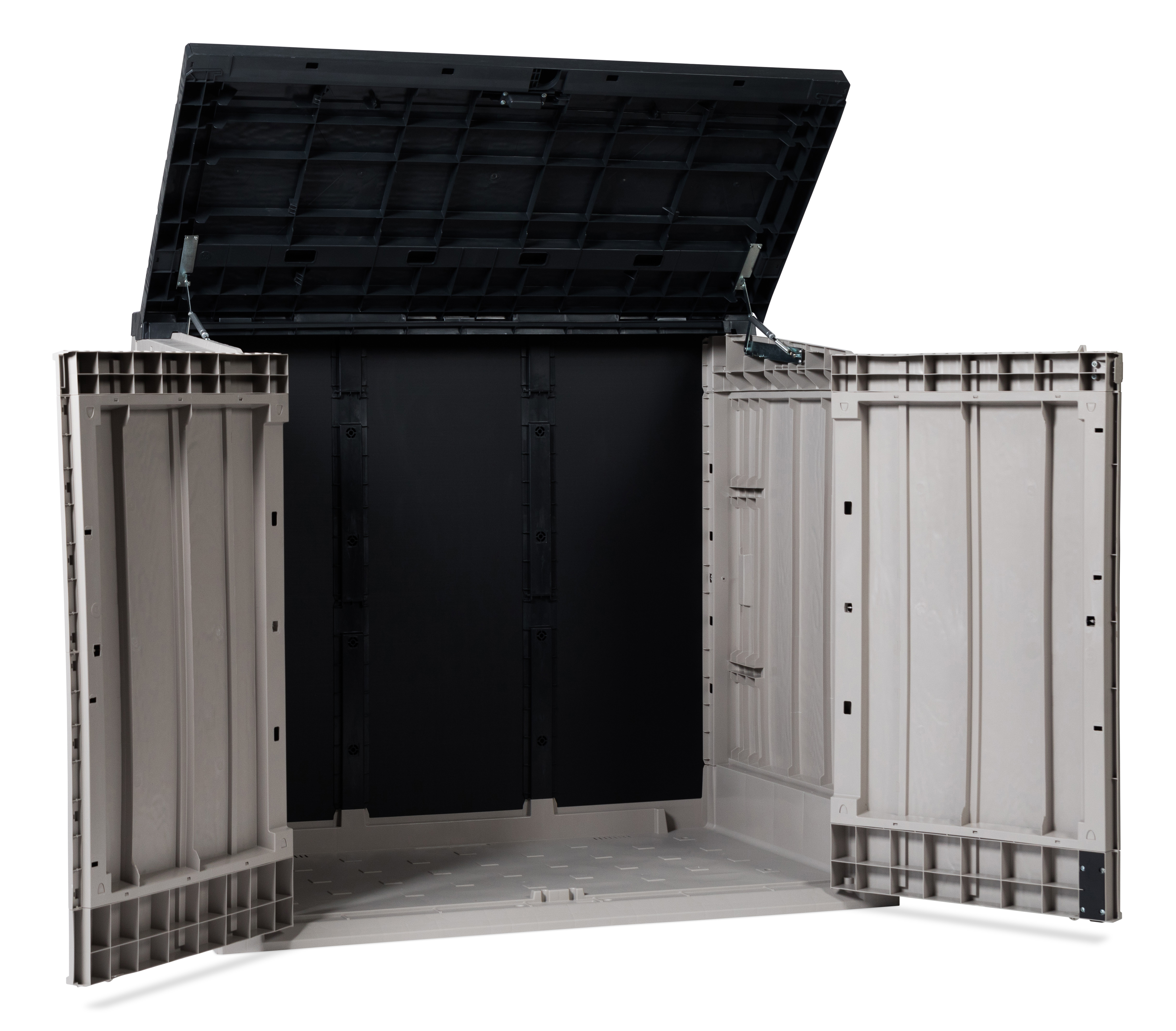 Toomax Stora Way plus opbergbox - 1270L - lichtgrijs/antraciet Toomax Stora Way plus opbergbox - 1270L - lichtgrijs/antraciet