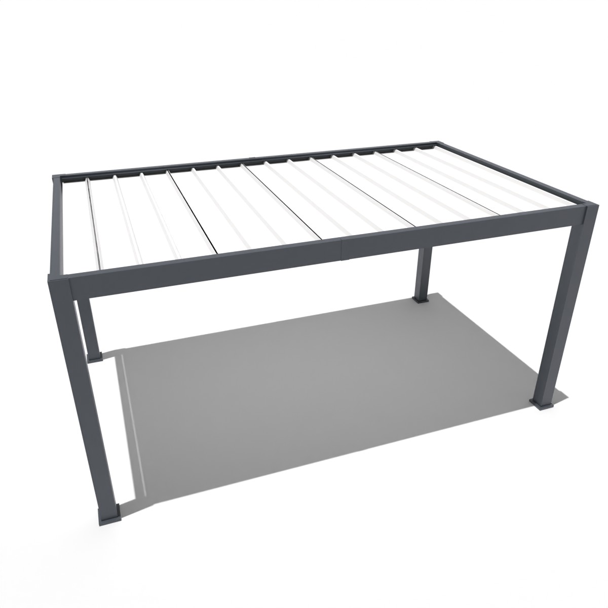 Orion carport - 300x530 cm - Antraciet