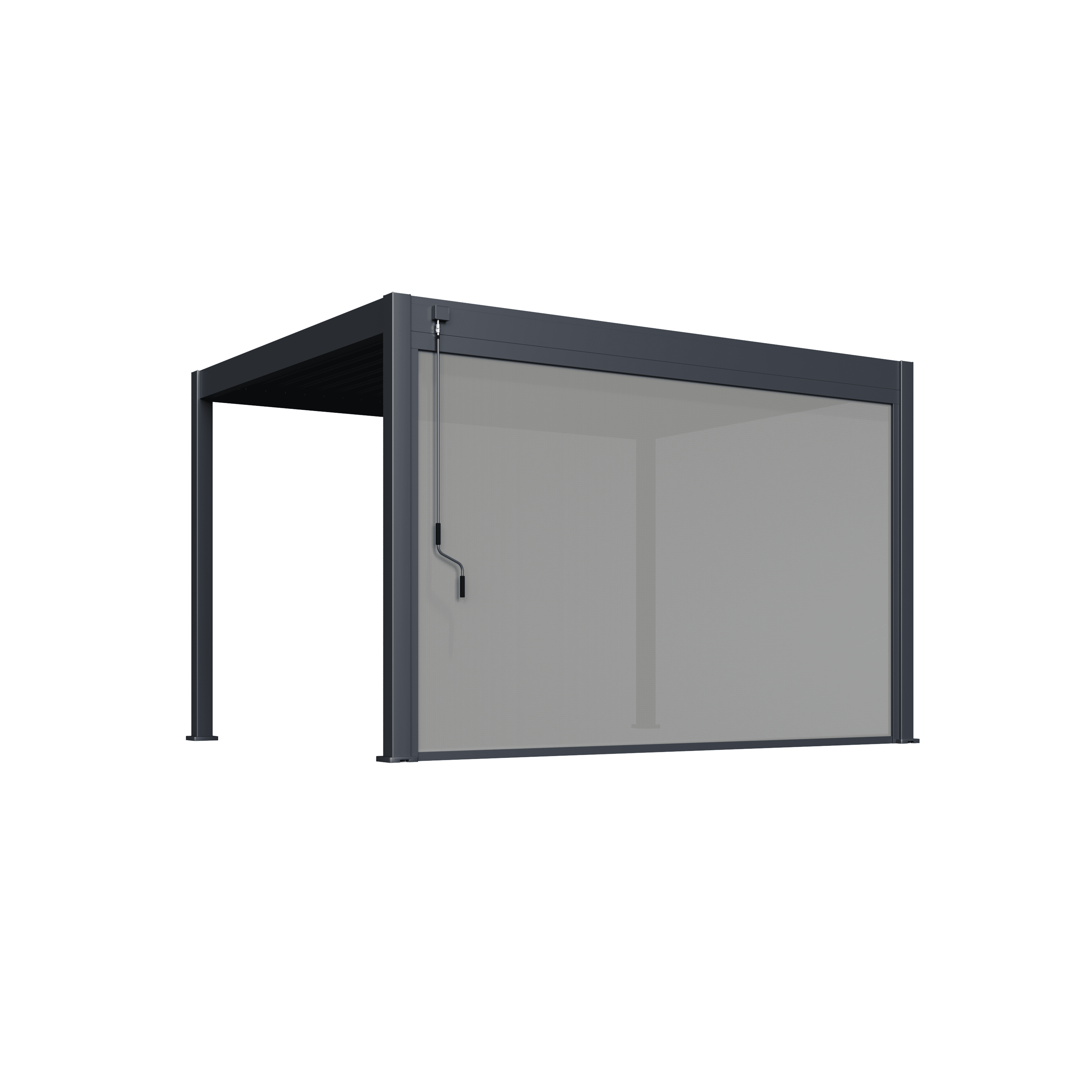 Orion windscherm - 360 cm - Antraciet