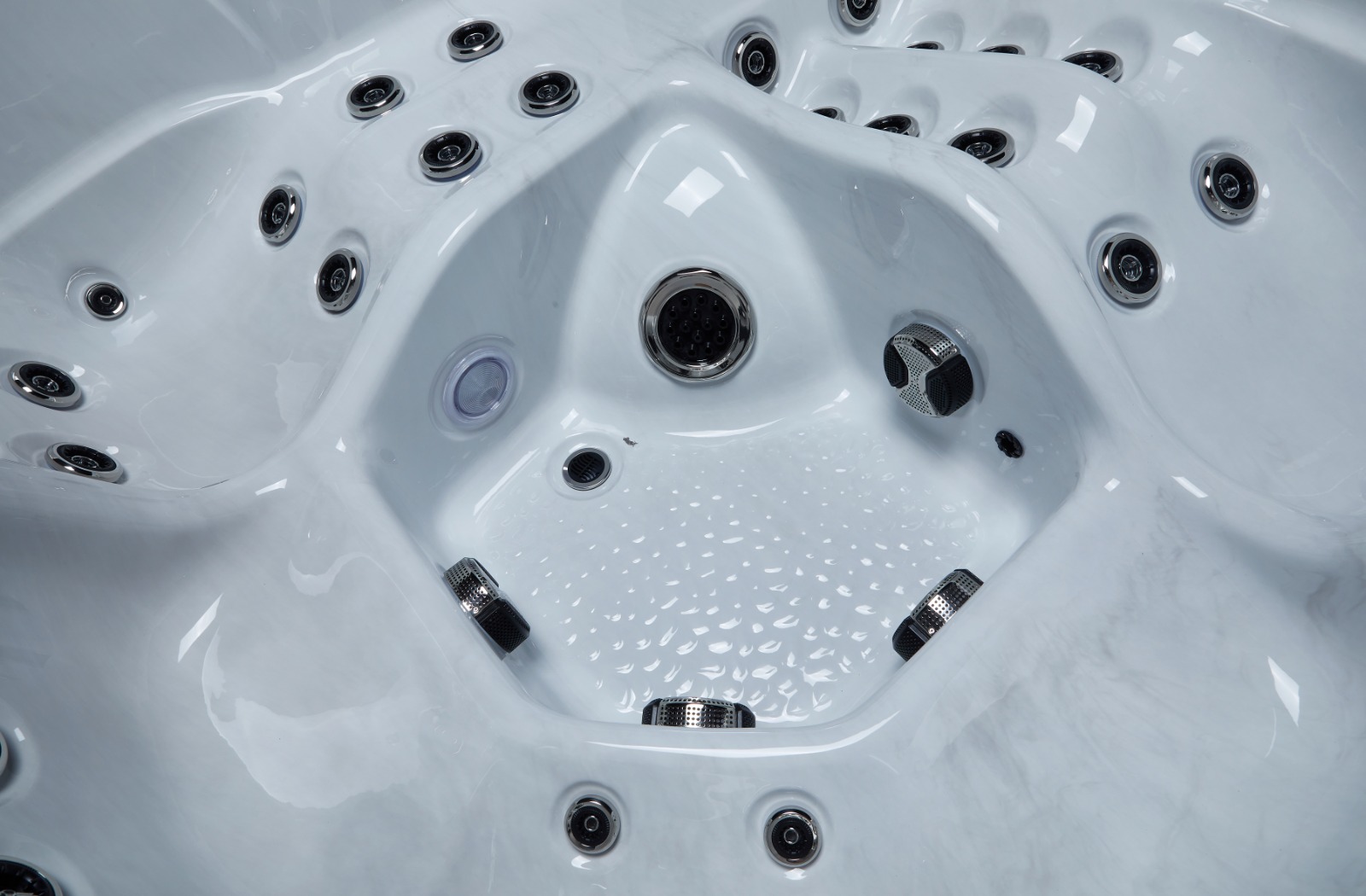 Orion Mirage spa X3 - 5 persoons - Lichtgrijs - Plug and Play