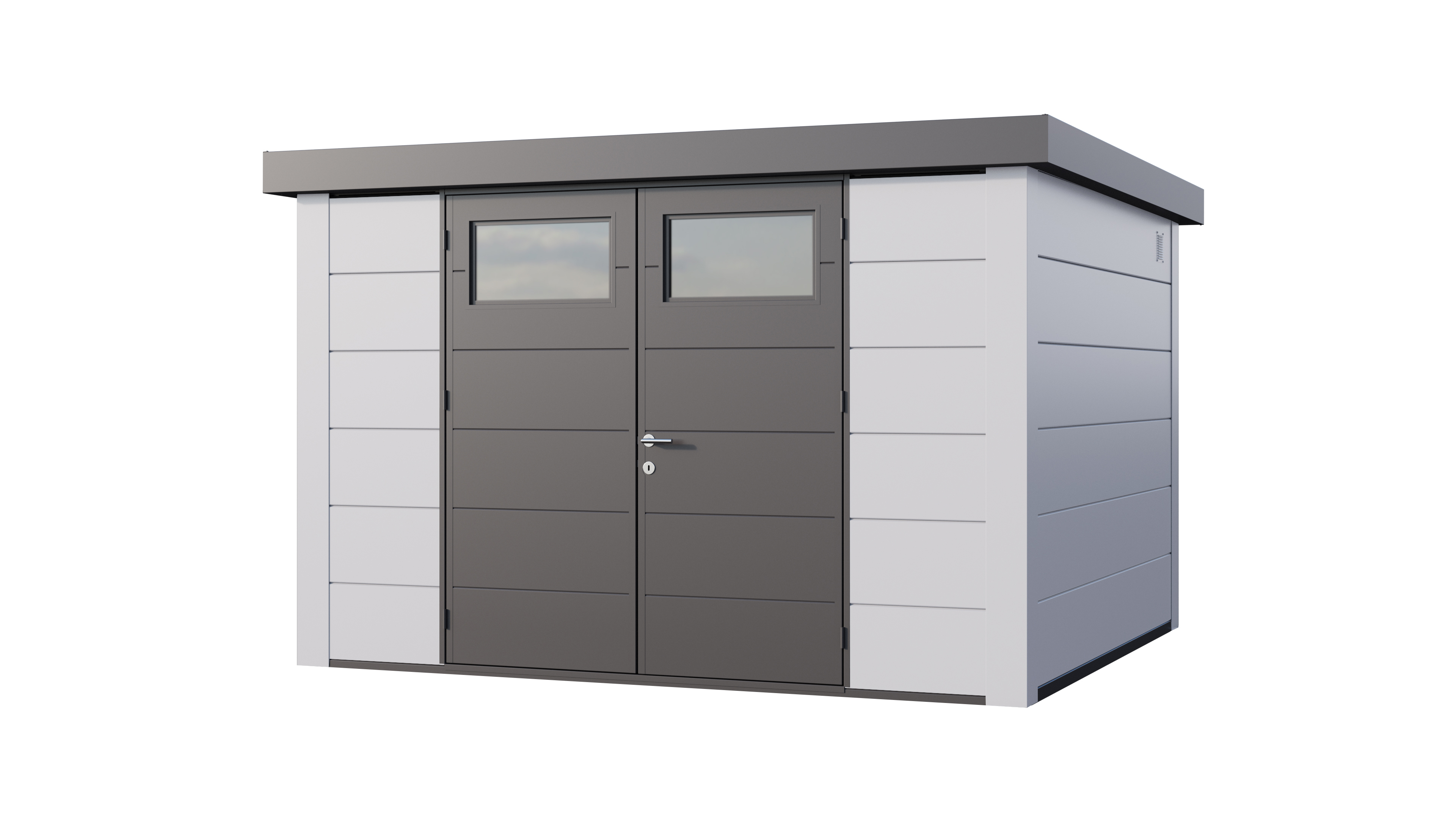 Telluria Classico 3330 tuinhuis - 328 x 298 cm - wit