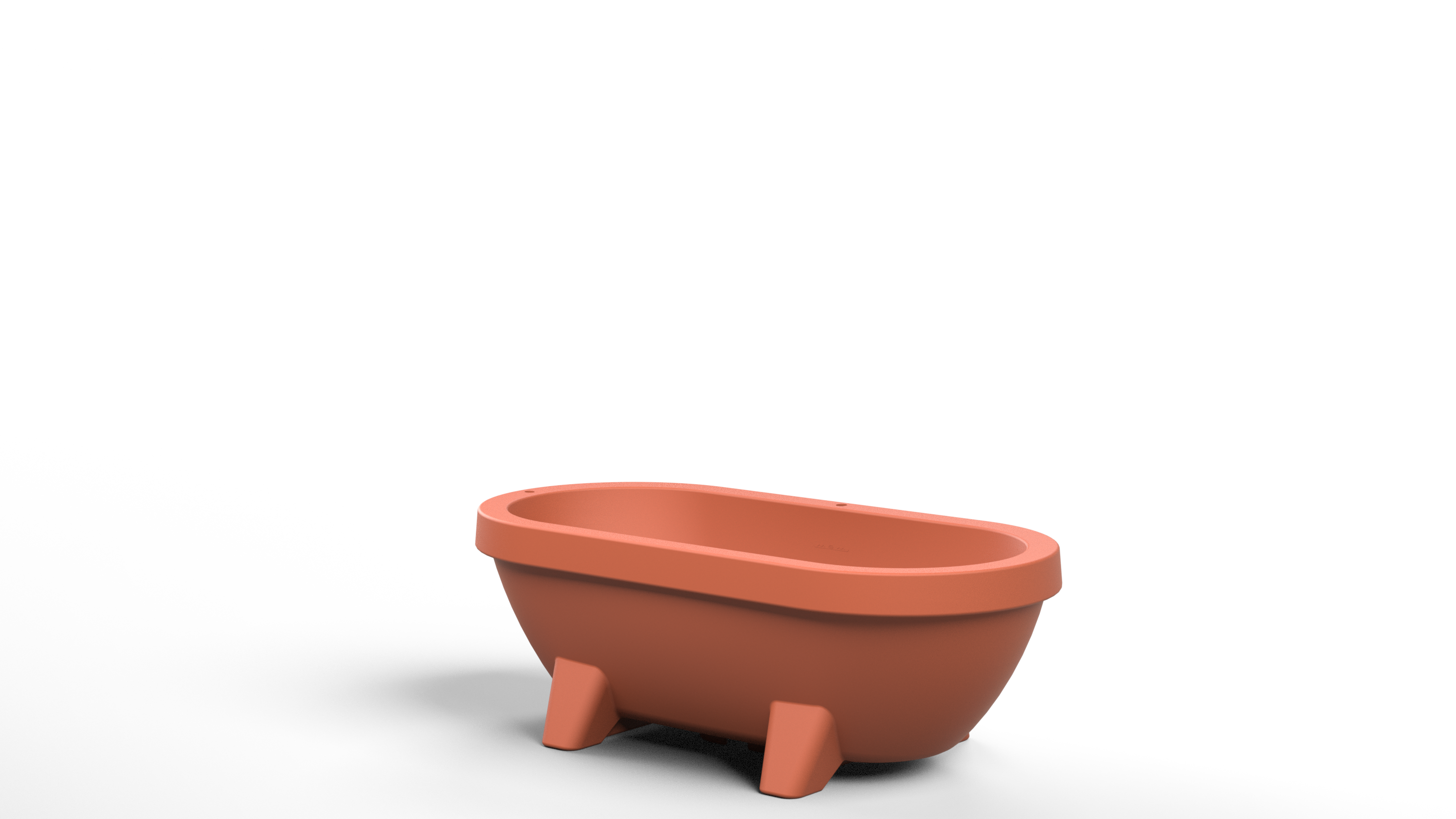 Gardentub tuinbad - Terracotta