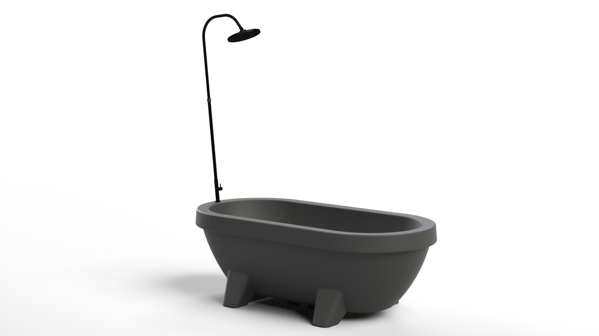 Gardentub tuinbad - Antraciet