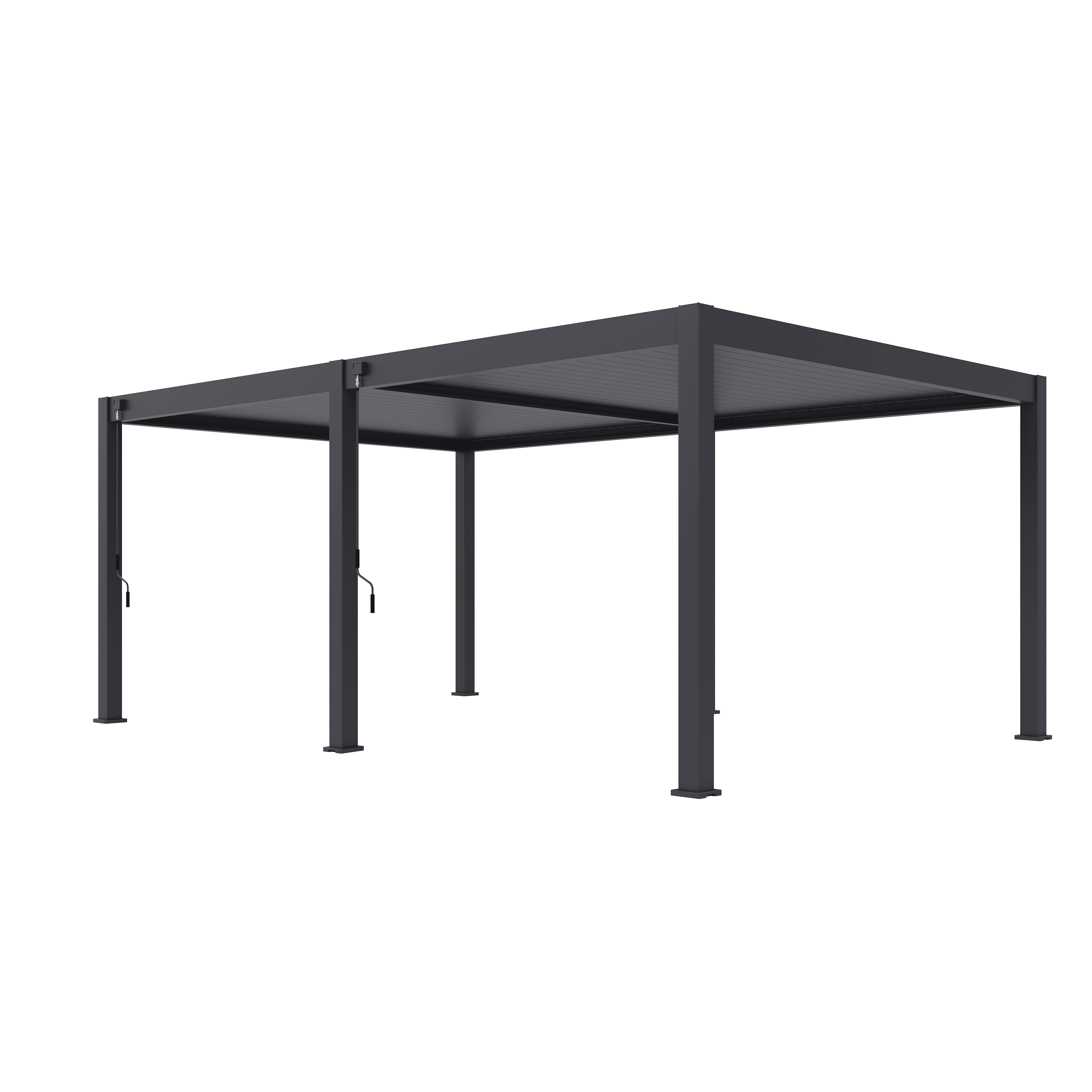 Orion Premium overkapping - 400x600 cm - Antraciet