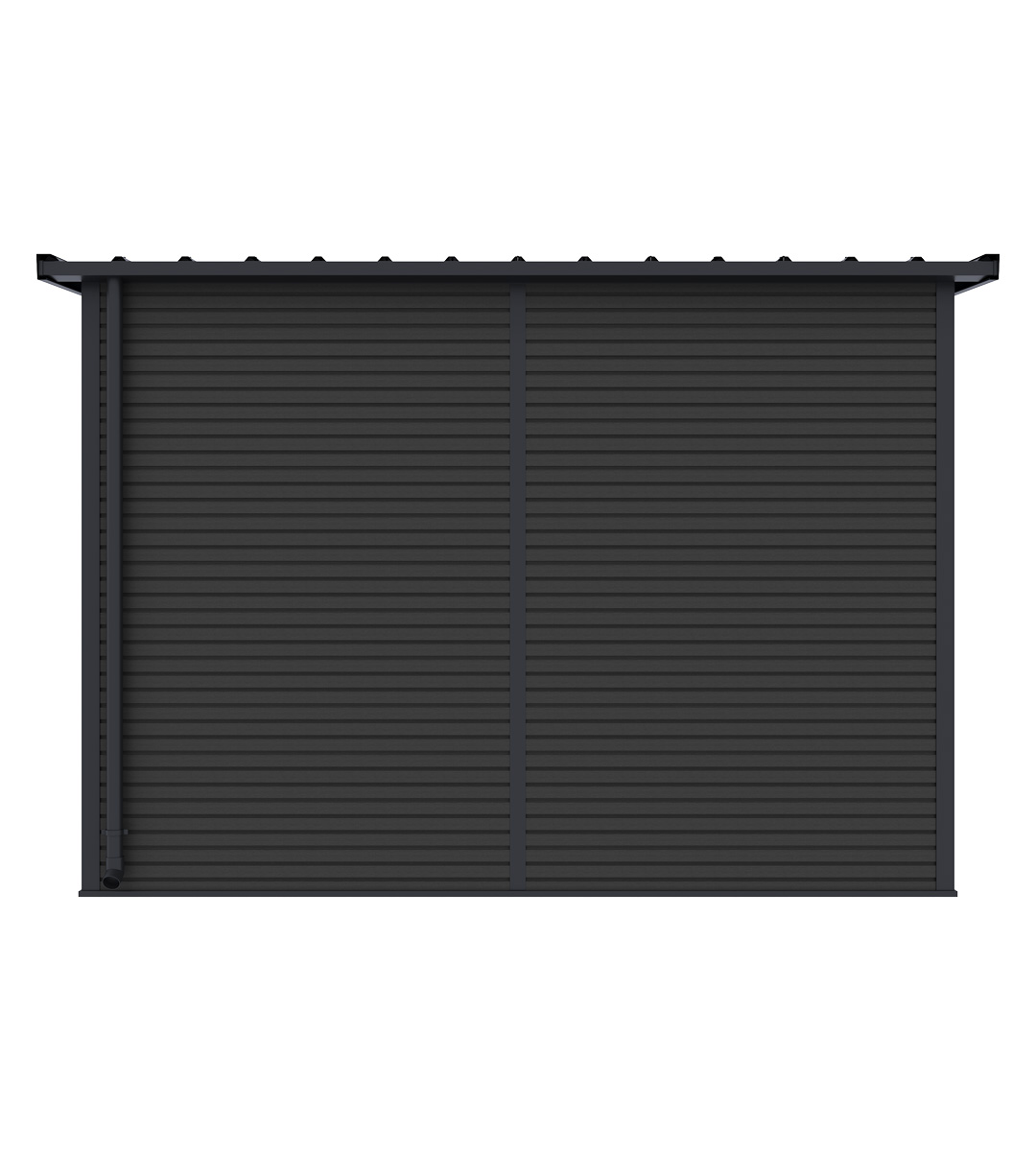 Orion tuinhuis - WPC & Aluminium - 278x218 cm - Antraciet