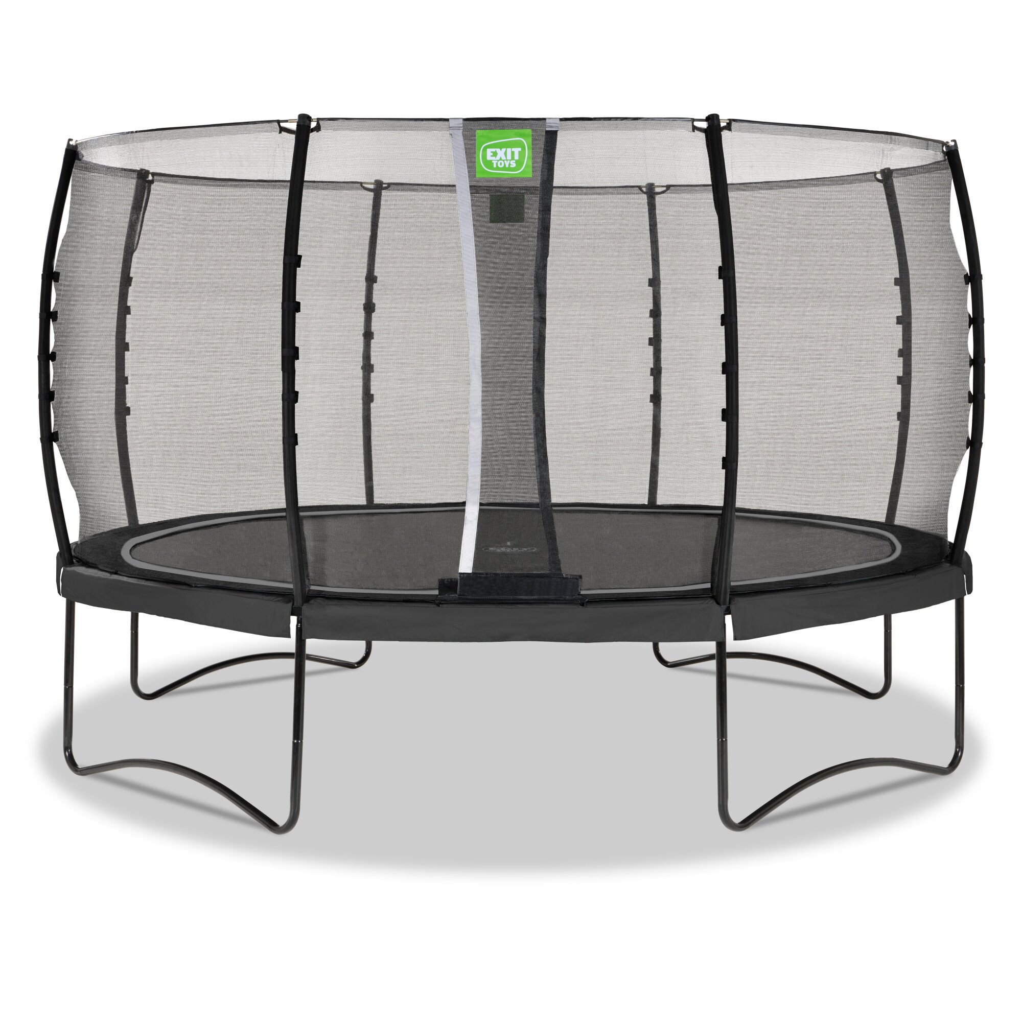 EXIT Allure Classic trampoline Ø427cm met veiligheidsnet - Zwart