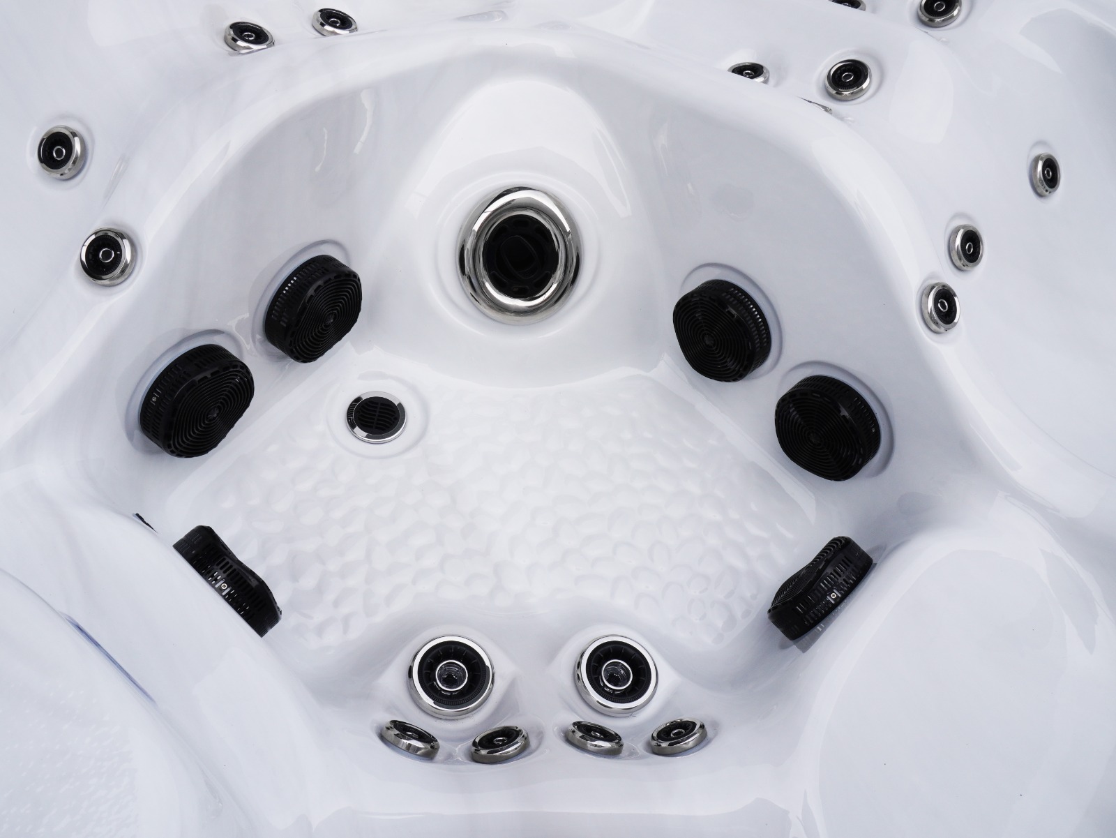 Orion Treasure spa X4 - 5 persoons - Lichtgrijs - Plug and Play