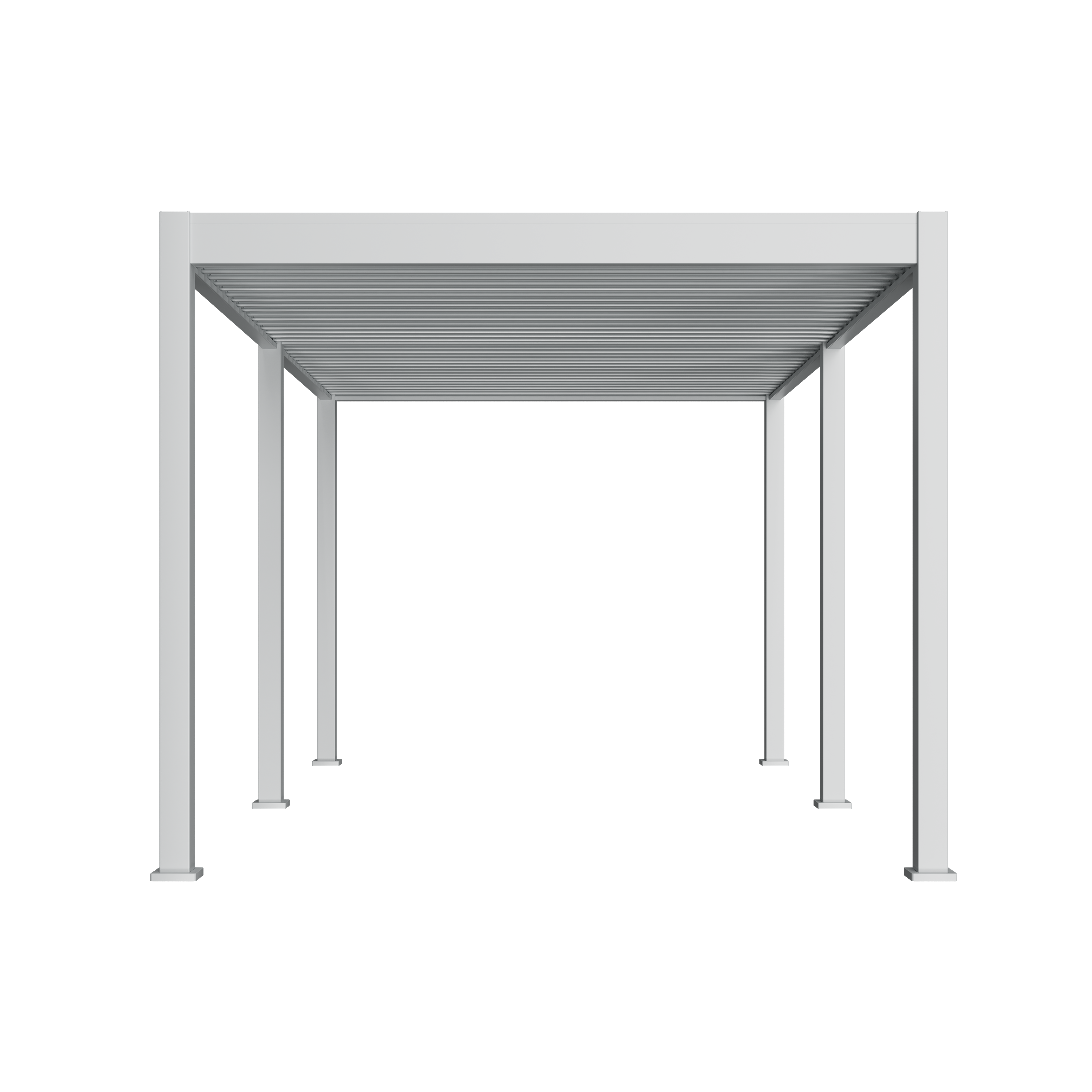 Orion Comfort overkapping - 300x530 cm - Wit
