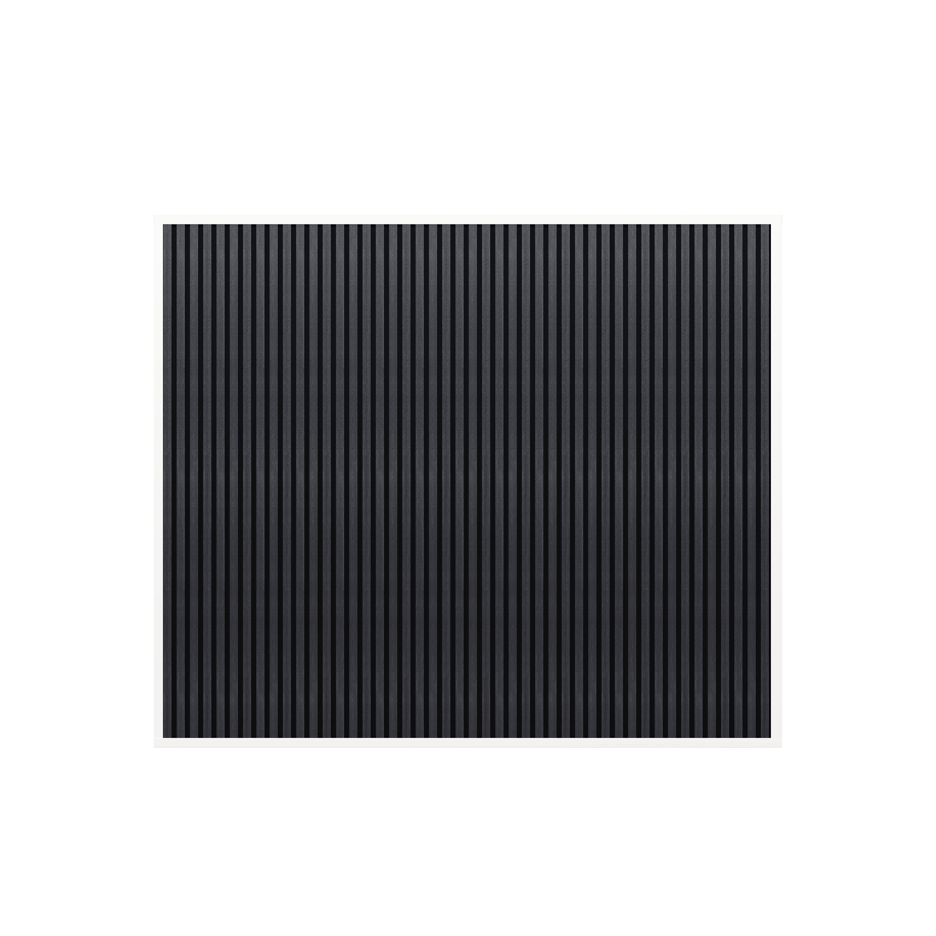 Orion composietwand - 300x236 cm - Voor 3 m kant - Wit/antraciet