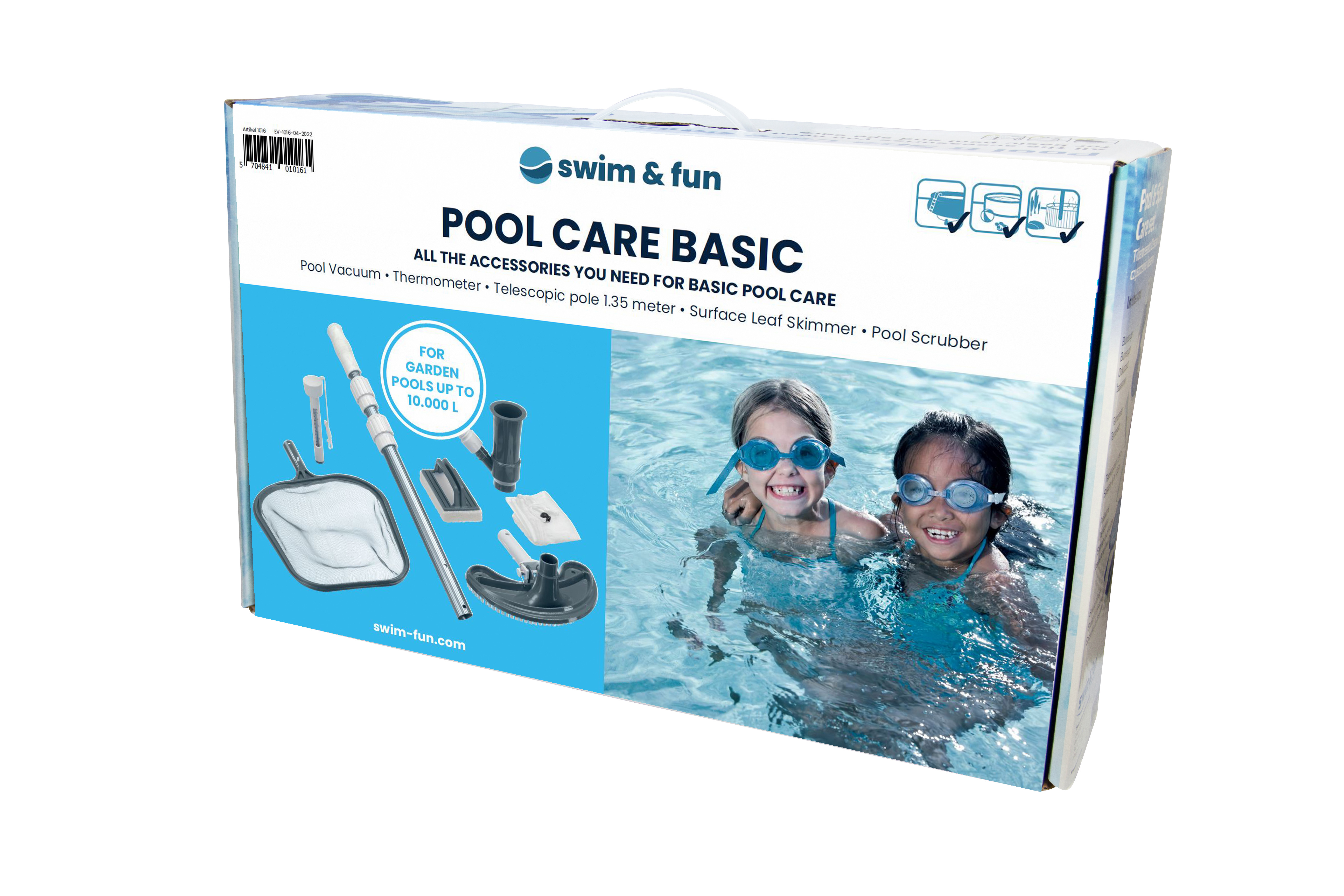 Swim&fun zwembad schoonmaak set basic